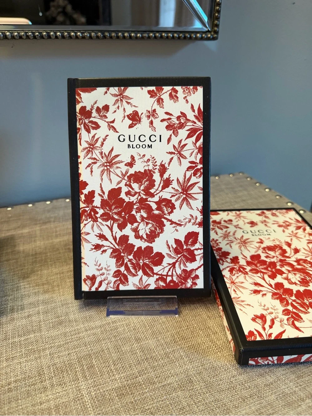 GWP for Gucci Bloom ~  Floral Art Print in Red and White